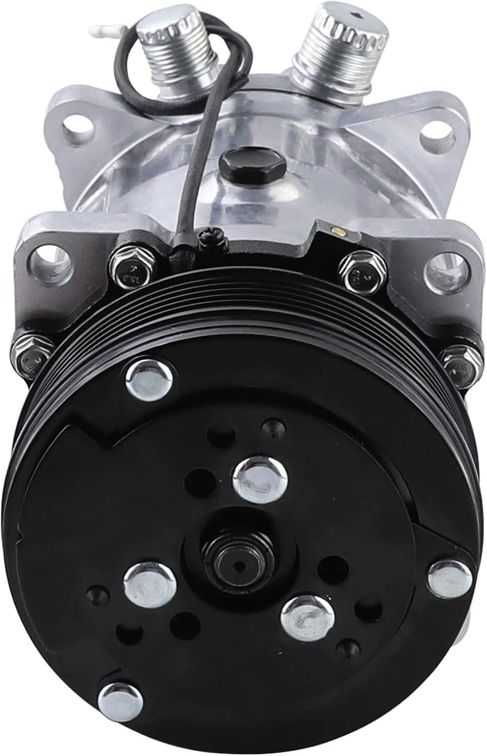Universal A/C Compressor 6PK Clutch Sanden 508 5H14 R134A Serpentine Belt 12V