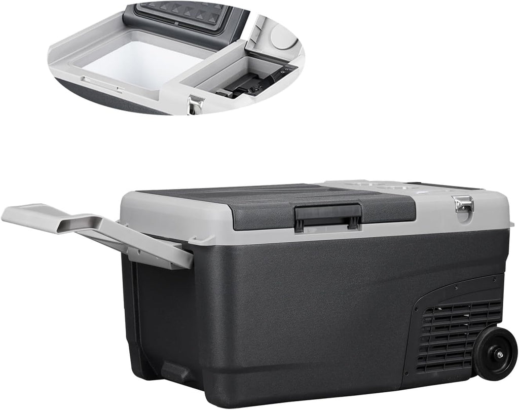 Alpicool MT25 Portable Fridge 12 Volt Car Refrigerator 24 Quart Freezer for Fishing, Camping, RV, Truck, Boat-12/24V DC