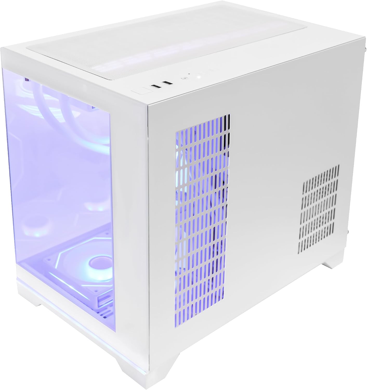 Ocean Park Gaming PC Desktop -AMD Ryzen 5 9600X 6-Core 3.9GHz -GeForce RTX 5060 8GB -32GB DDR5 RAM -1TB PCIe SSD -850W PSU -360mm AIO & APP RGB Fan Control -WiFi & BT -Windows 11 -White