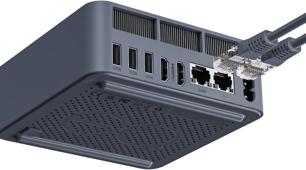 Beelink EQI12 Mini PC W11 Pro, i5-1235U(10C/12T up to 4.4 GHz), 16GB DDR4 500G NVME SSD with UHD Graphics Built in PSU WiFi 6/BT5.2/Dual Display Mini PC Computer