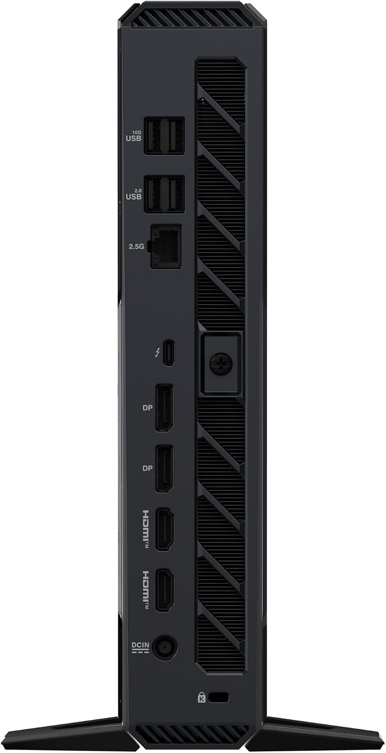 ROGNUC 2025 Gaming Mini PC with Intel Core Ultra 7, GeForce RTX 5060, 32GB DDR5 RAM, 1TB SSD, Triple-Fan Cooling