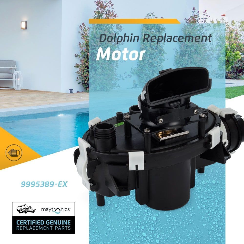 Dolphin Genuine Replacement Part — Robotic Pool Cleaner Motor Unit — 9995389-EX