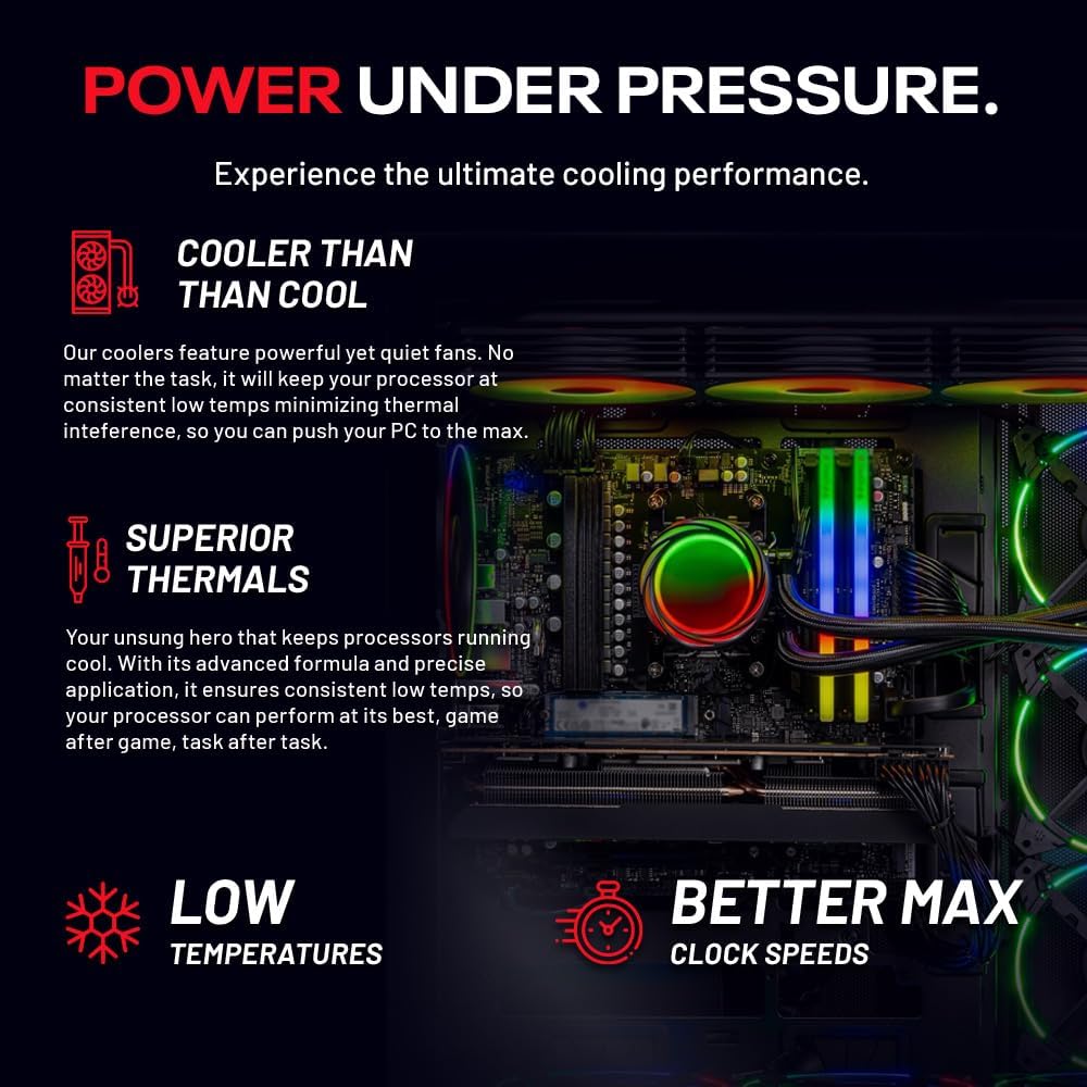 Skytech Gaming Prism 4 Desktop PC, Ryzen 9 9900X3D 4.4 GHz (5.5GHz), AMD RX 9070XT 16GB, X670 Board, 2TB Gen4 NVMe SSD, 32GB DDR5 RAM 6000 RGB, 1000W Gold PSU, 360mm ARGB AIO, Wi-Fi, Win 11