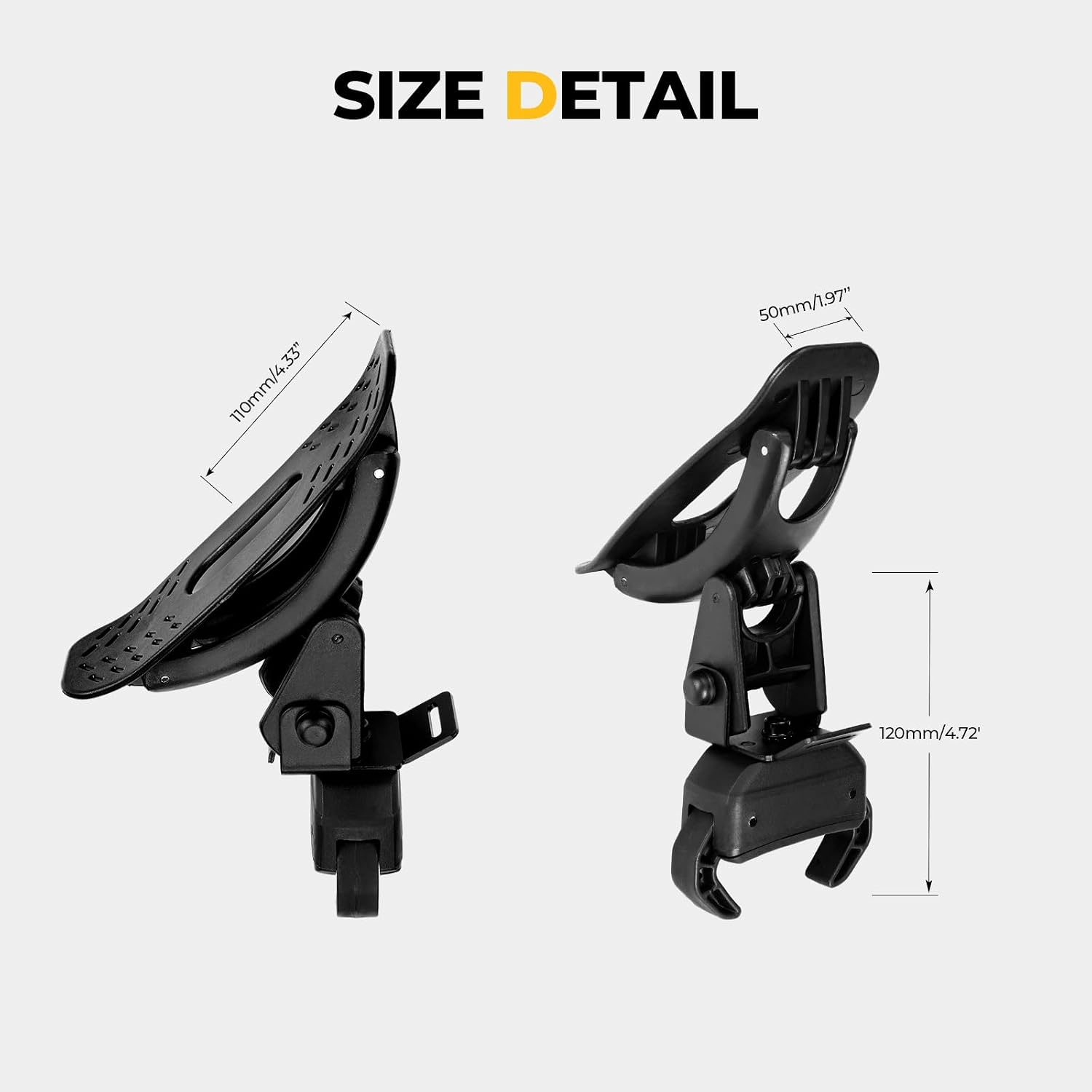 BougeRV Kayak Roof Rack Saddles, Crab Roof Mounting Kit Fits Most Car SUV Truck Cross Bars, Carrier Kayak Paddle Board Surfboard with Tie Down Straps Ratchet Strap,150LBS Load Capacity(2 Pairs)