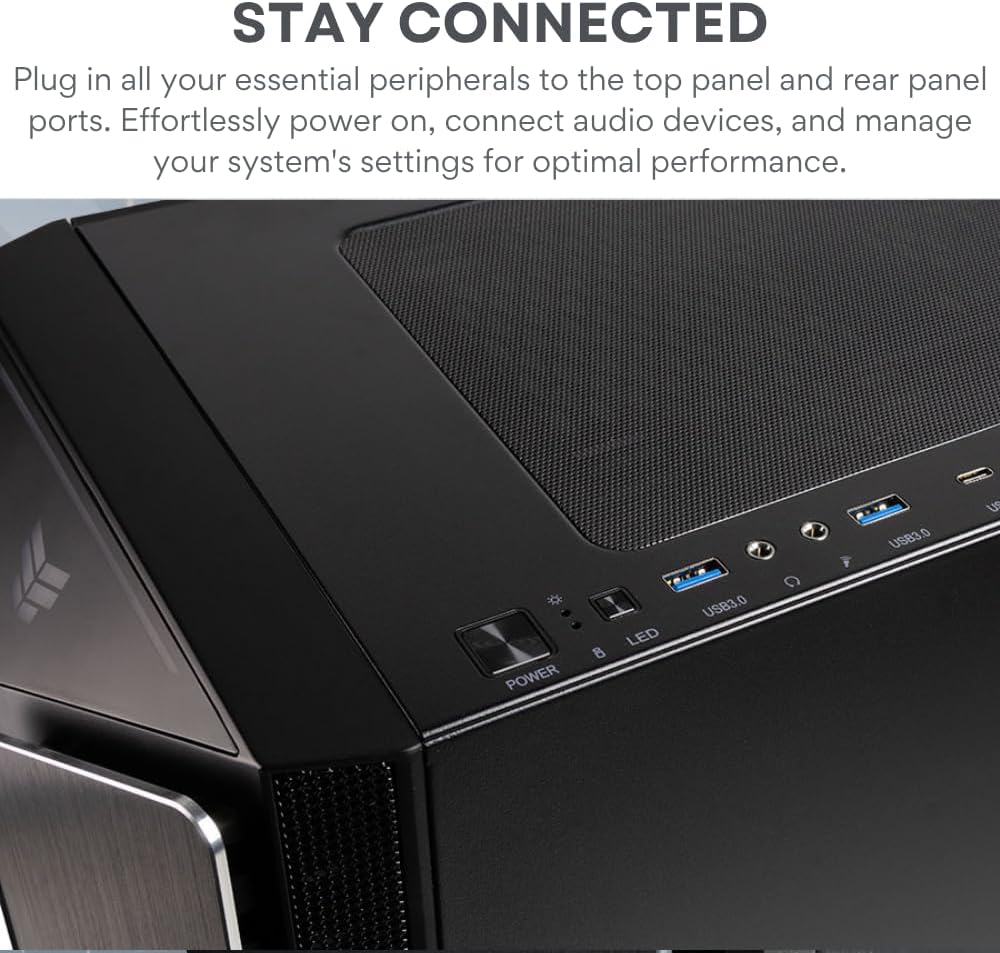 Sentinel Threadripper PRO 9975WX 32-Core Workstation PC RTX 5070 Ti, 128GB RAM, 4TB Gen5 SSD+3TB HDD, W11P (High Performance Desktop for Gen AI, AR, ML, CAD, Deep Learning, 3D Modeling, Rendering)