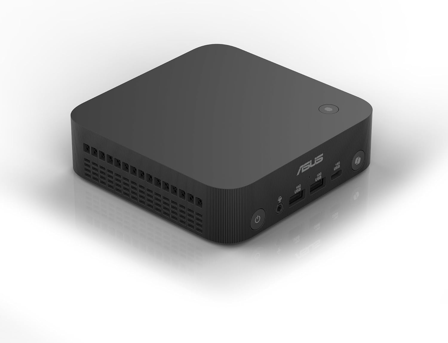 ASUS ExpertCenter PN54 Barebone Mini PC with AMD RyzenTM AI 7 350 Processor, DDR5 RAM, Dual Storage Design, WiFi 7 & BT 5.4, Voice Command, Toolless Chassis Access, USB-C, Hardware TPM, & VESA Mount