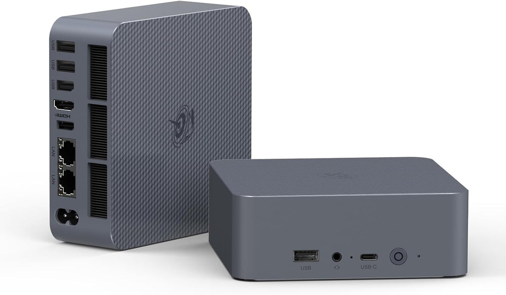 Beelink EQI Mini PC W-11 Pro i3-1220P 32GB DDR4 1TB NVMe M.2 SSD Dual Display 4K@60Hz Output, Wi-Fi 6, RJ45, Built in PSU Office Mini Computer