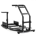 Dardoo Racing Simulator Cockpit Gaming Frame Fit for Logitech G27 G29 G920 G923,for Thrustmaster T300,for Fanatec,Adjustable Driving Steering Wheel Stand,Not Included Wheel, Pedal and Seat