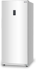 BLACK+DECKER 14 Cu. Ft. Convertible Freezer Refrigerator, Upright Freezer with Glass Shelves, ENERGY STAR rated, Frost Free, BUC1400XW, White