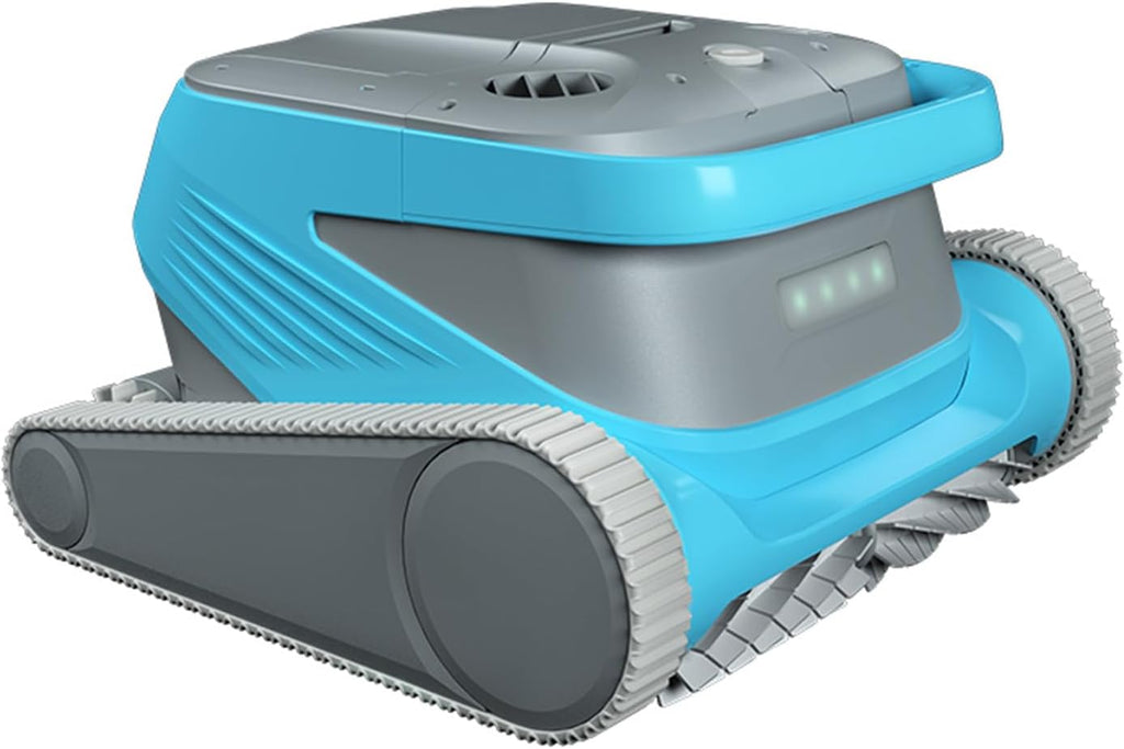 Automatic Pool Cleaner,Pool Cleaning Robot with Wall Climbing,Cordless Robotic Pool Vacuum,Smart Navigation,Suitable for Walls and Floors of 13454 Square Feet Pool