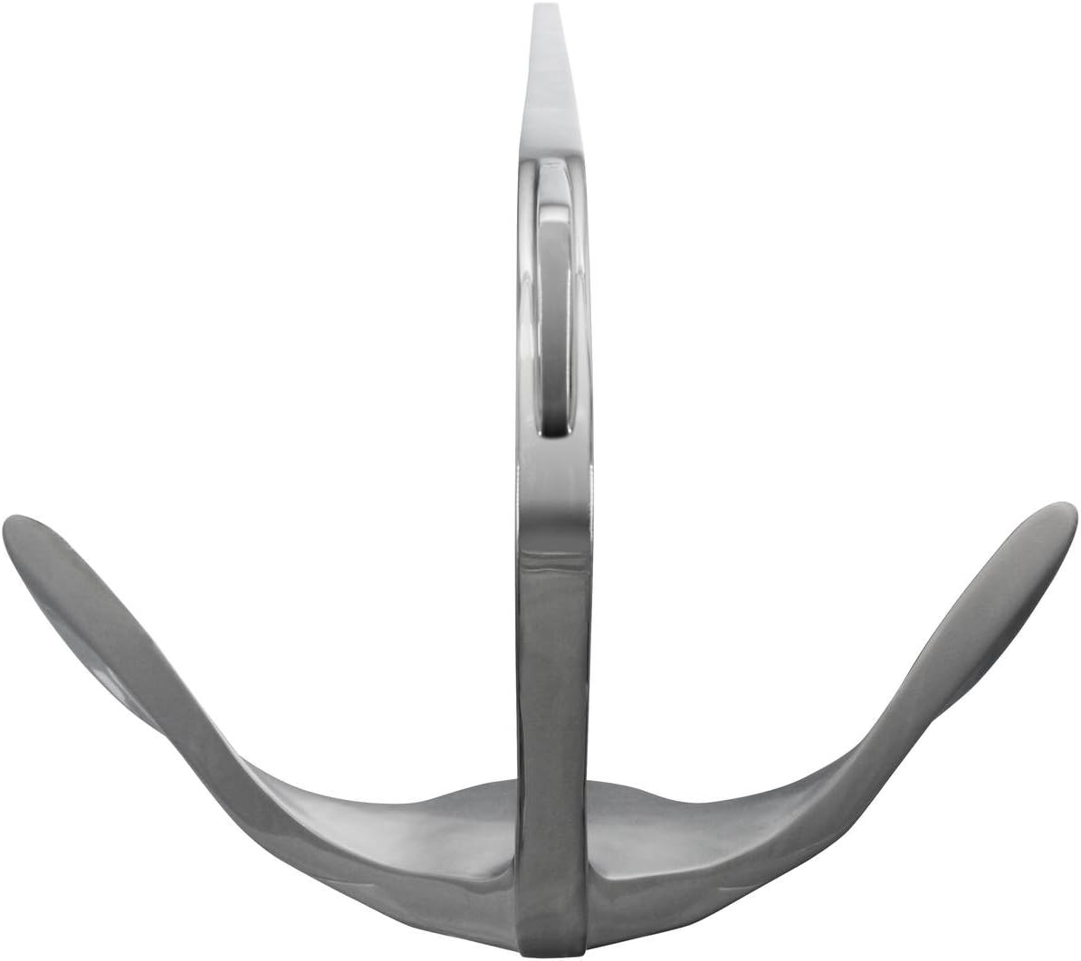 Stainless Steel Claw Bruce Boat Anchor – 316 Stainless, High Polished, Easy Set & Recover, Holds in Sand, Mud, Rock, Coral – Multiple Sizes