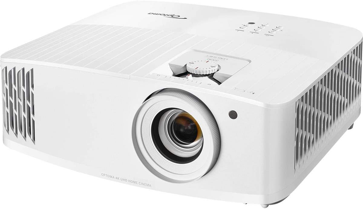 Optoma UHD50X True 4K UHD Projector for Movies & Gaming | 240Hz Refresh Rate | Lowest Input Lag on 4K Projector | Enhanced Gaming Mode 16ms Response Time | HDR10 & HLG Compatibility | 3400 lumens