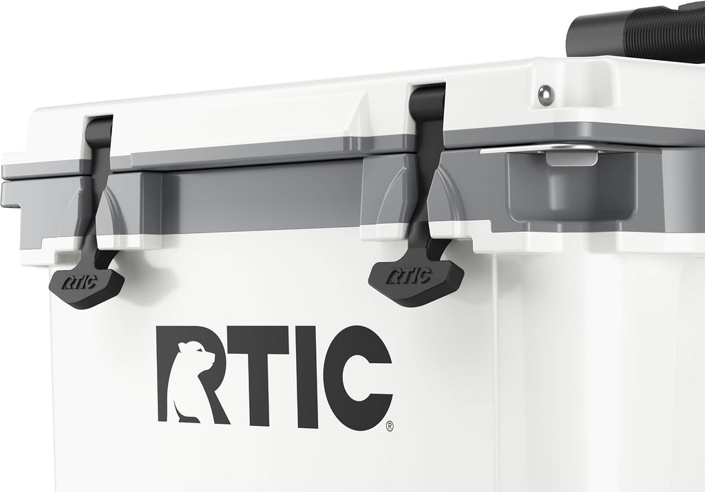RTIC 22 QT Ultra-Light Wheeled Cooler with Handle, Hard Insulated Portable Ice Chest Box for Beach, Drink, Beverage, Camping, Picnic, Fishing, Boat, Barbecue