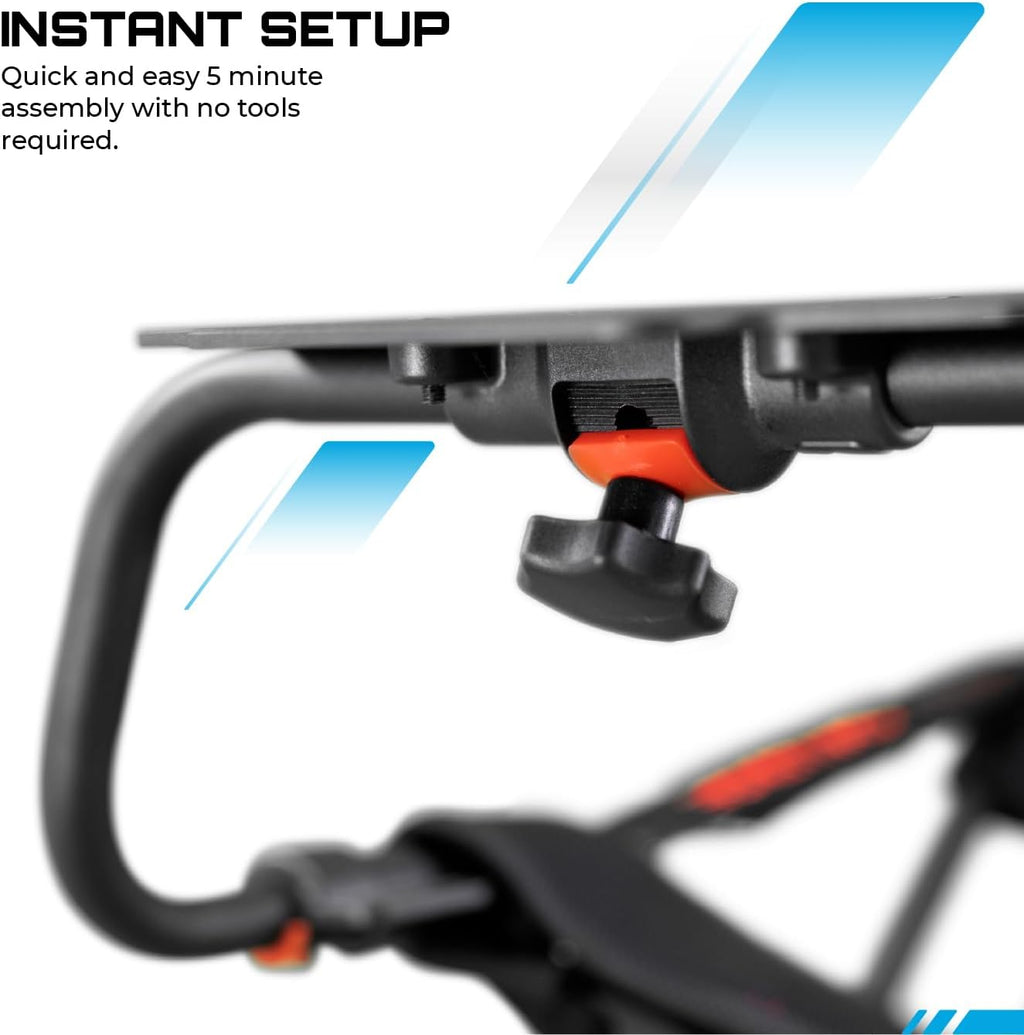 Playseat Challenge Racing Simulator Cockpit | Foldable & Adjustable | for High Performance Sim Racing | Compact & Flexible | Supports All Steering Wheels & Pedals | for PC and Console
