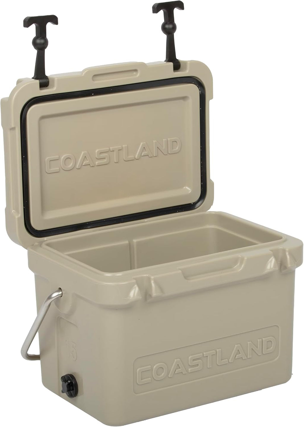 Coastland Bay Series Cooler Premium Everyday Use Insulated Rotomolded Cooler, Small Ice Chest for Tight Spaces, Soccer Games, & Tailgates