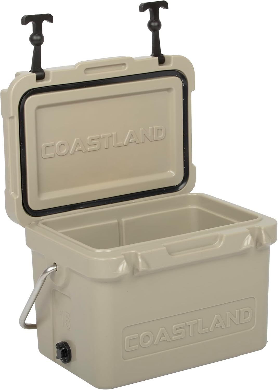 Coastland Bay Series Cooler Premium Everyday Use Insulated Rotomolded Cooler, Small Ice Chest for Tight Spaces, Soccer Games, & Tailgates