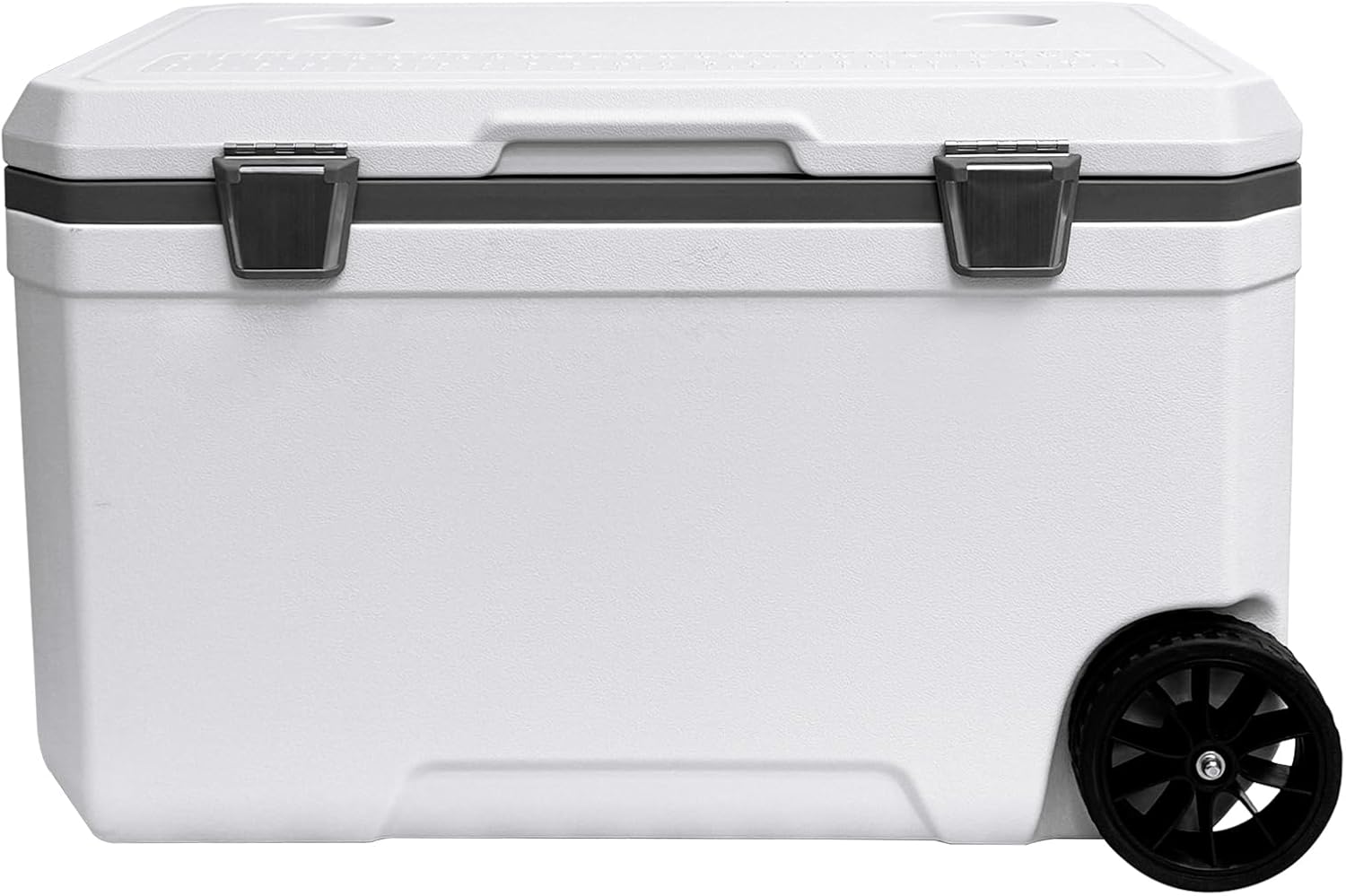 JUST-V 34-127 Quart Insulated Portable Cooler with Heavy Duty Wheels Keeps Ice for up to 5 Days, Great for Drink, Beach, Camping, Tailgating, Sports, & More