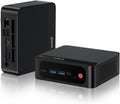 Beelink SER5 Mini PC, AMD Ryzen 7 7735HS(up to 4.75GHz) 8C/16T, Mini Computer 24GB LPDDR5 RAM 500GB NVMe PCIe 4.0 SSD, Mini Desktop Computer 4K Triple Screen Display WiFi6/BT5.2/WOL/W-11 Pro