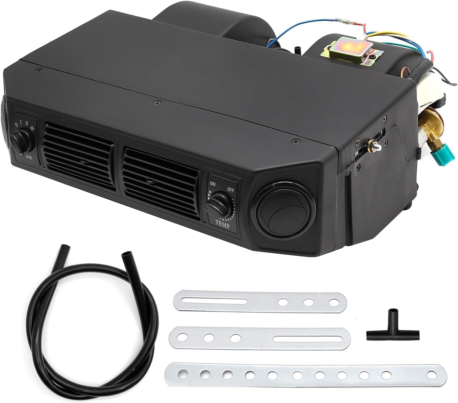 A/C KIT UNIVERSAL UNDERDASH EVAPORATOR 404-100 HEAT AND COOL 12V WITH ELECTRICAL HARNESS