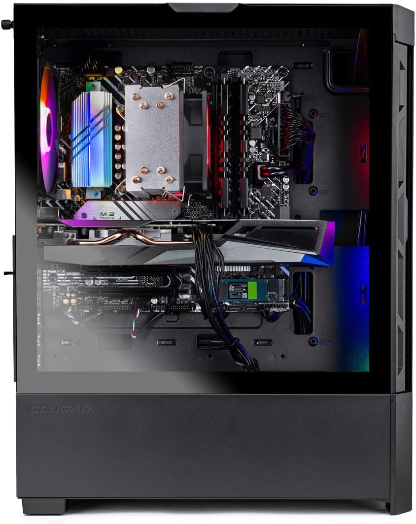 Skytech Gaming Blaze4 Mini Gaming PC, AMD Ryzen 5 9600X 3.9GHz, AMD RX 9060XT 8GB, 1TB Gen4 NVMe SSD, 16GB DDR5 RAM 6000, 650W Gold PSU, Wi-Fi, Win 11, Desktop