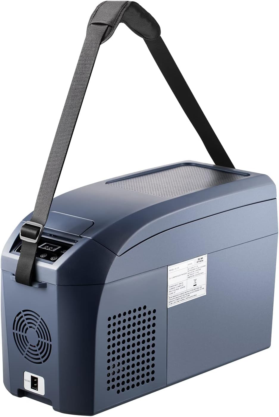 Portable Fridge Freezer Portable Refrigerator for Car 12V Refrigerator Car Cooler Compressor Cooling -0.4℉~50℉ Home and Car Use (15QT, 15L)
