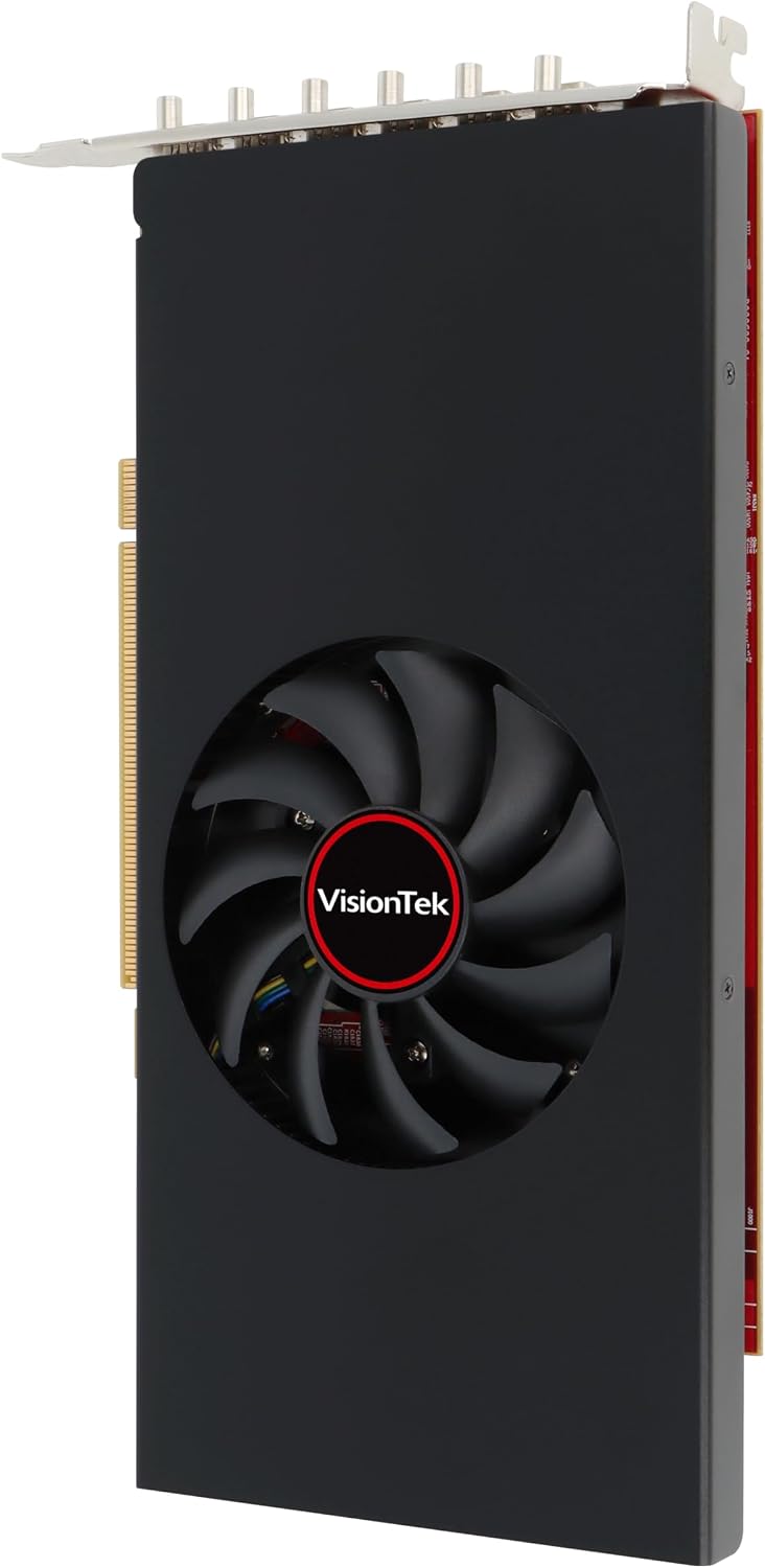 VISIONTEK AMD Radeon RX 580 6M Single Fan 8GB GDDR5 PCIE 3.0 Graphics Card