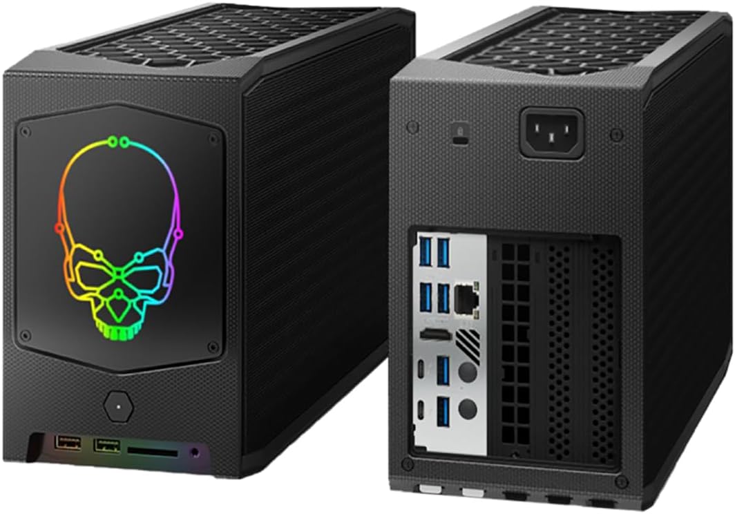 BRENUC11BTMi7 Mini pc Gaming, i7-11700B 4.9GHz,Discrete GPU Ready (PCIe4.0 x16 Slot 12'),4K Gaming, 32GB RAM 1TB SSD, Triple 4K Display, WiFi 6E & 2.5G LAN,for Serious Streaming & Work