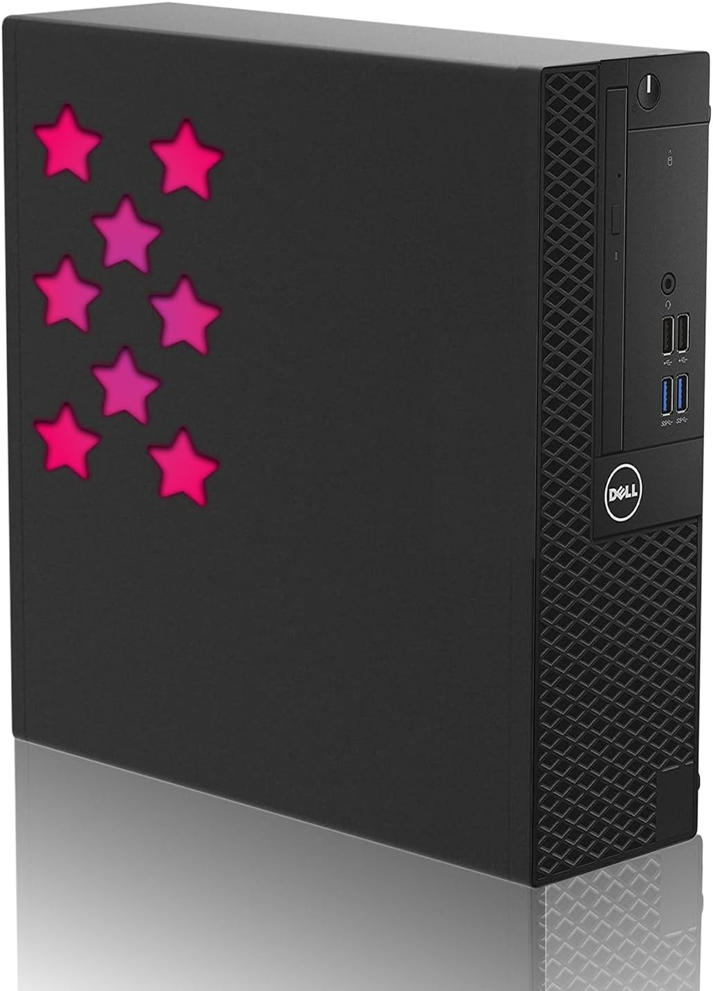 Dell Desktop PC Gaming Bundle - Intel Core i7, 16GB RAM, 512GB SSD, AMD RX 550, RGB Keyboard with AI-Enabled Copilot Key, Mouse, RGB Headphone, Webcam, Wi-Fi, Windows 11 Pro (Renewed)