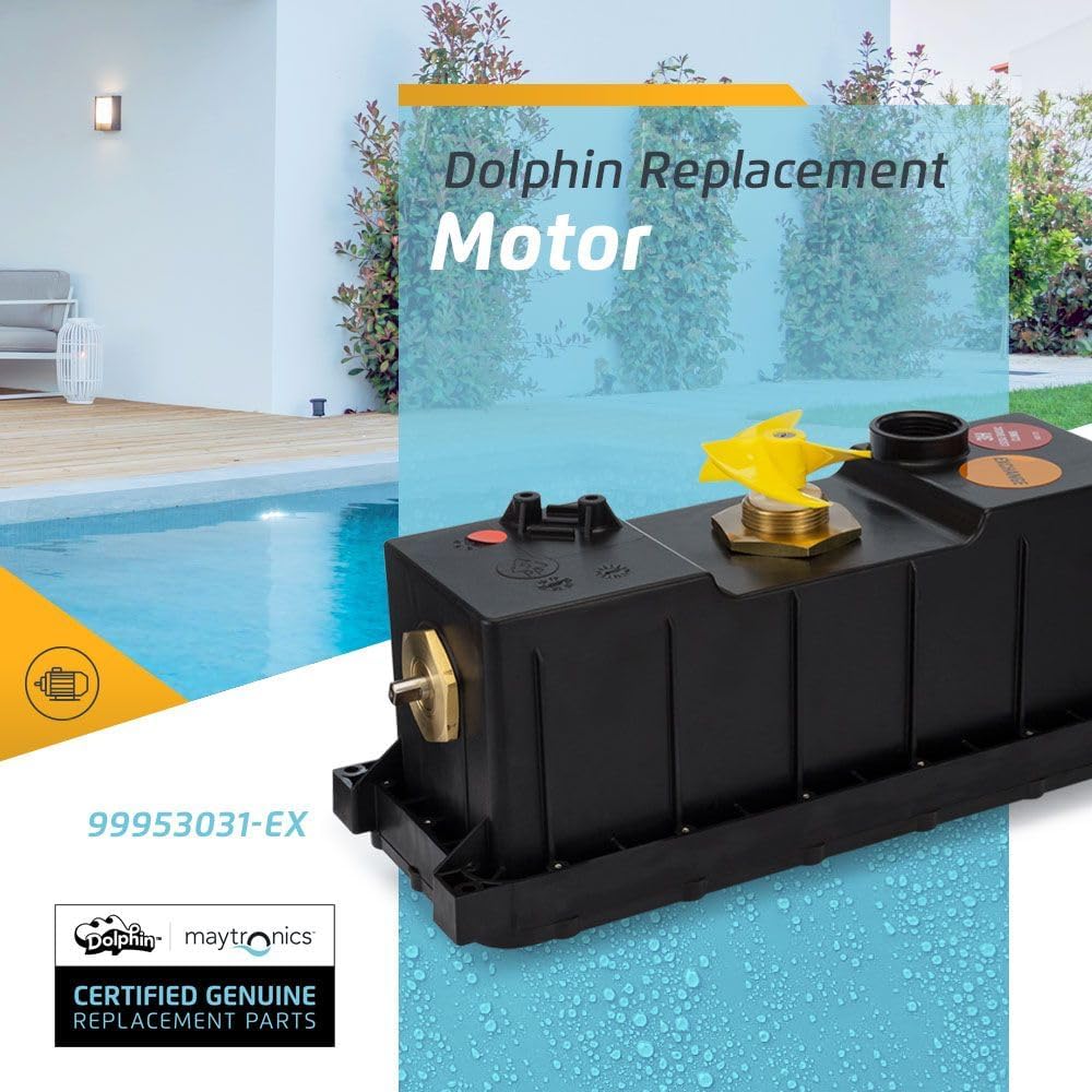 Dolphin Genuine Replacement Part — Robotic Pool Cleaner Motor Unit — 99953031-EX
