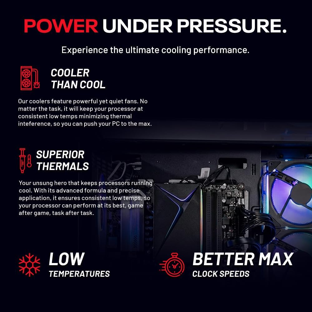Skytech Gaming Shadow 5 Gaming PC, AMD Ryzen 5 9600X 3.9GHz, AMD RX 9060 8GB VRAM, 1TB NVMe SSD, 16GB DDR5 RAM 6000, 750W Gold PSU, WI-FI 5, Windows 11, Desktop