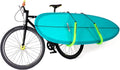 PAT RACKS Premium Longboard Bike Rack – Dual Arm Bicycle Carrier, 12mm Foam, Adjustable Seat Post Attachment, Easy Fast Install, Longboards, SUP Paddle Boards, Shortboards, Bodyboards, Boogie Boards