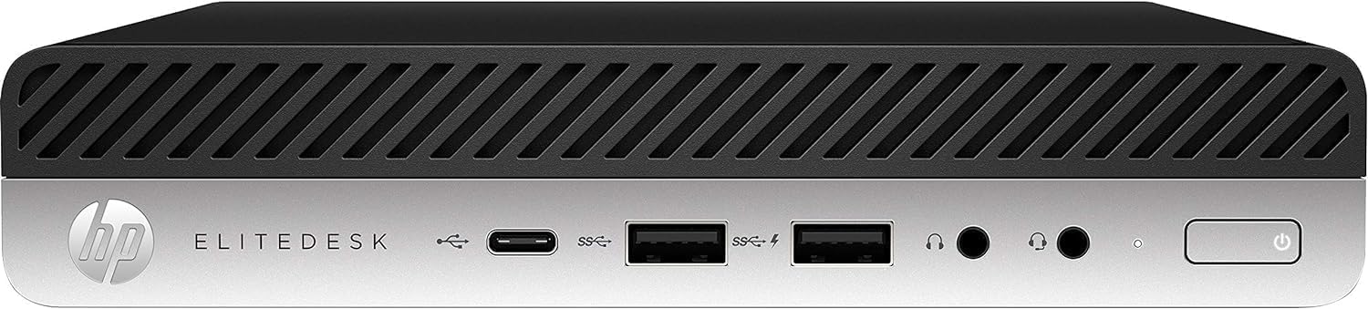 HP EliteDesk 800 G5 High-Performance Mini PC Desktop Compute, Core i7-9700T up to 4.8GHz, 16GB DDR4, 512GB SSD, Keyboard & Mouse, WiFi, Bluetooth, 4K Support, DP, Windows 11 Pro (Renewed)