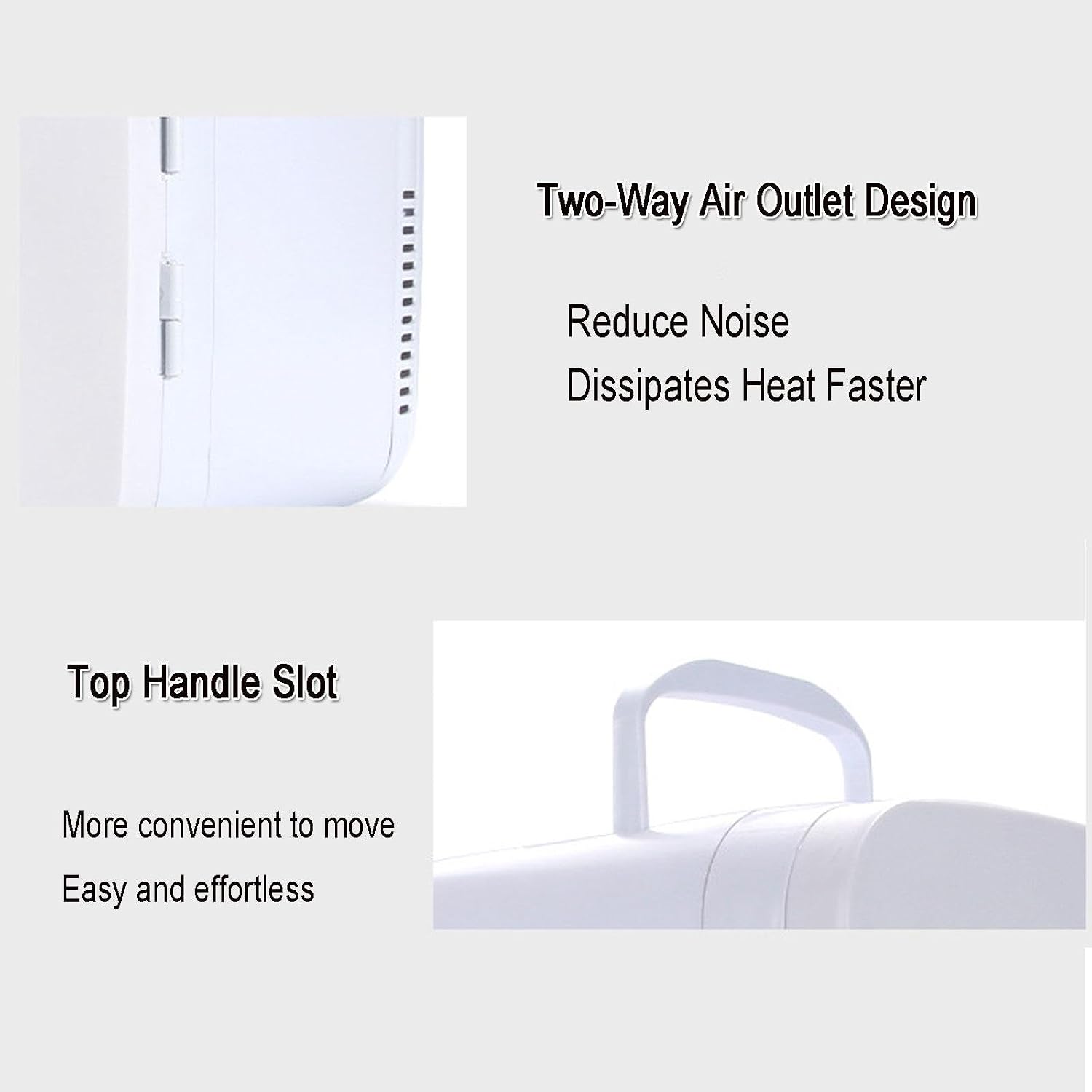 Mini Car Refrigerator 8 Liter Capacity Portable Electric Cooler Warmer 12V Fast Cooling Portable Car Fridge for Car, RV, Camping, Travel, Fishing Outdoor,White