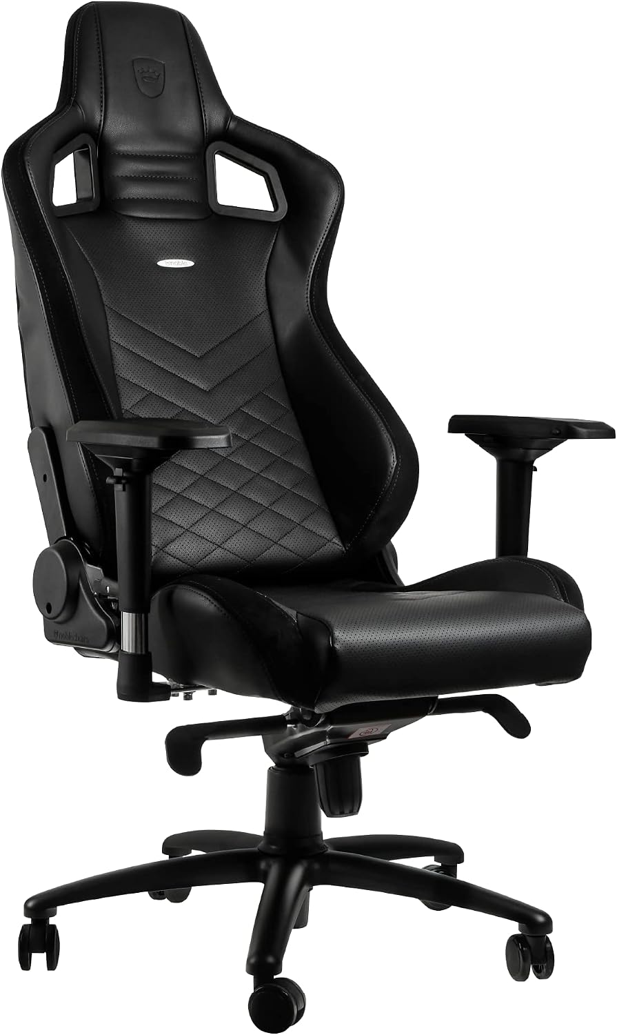 noblechairs Epic Reclining Gaming Chair and Reclining Office Chair, PU Faux Leather, Black