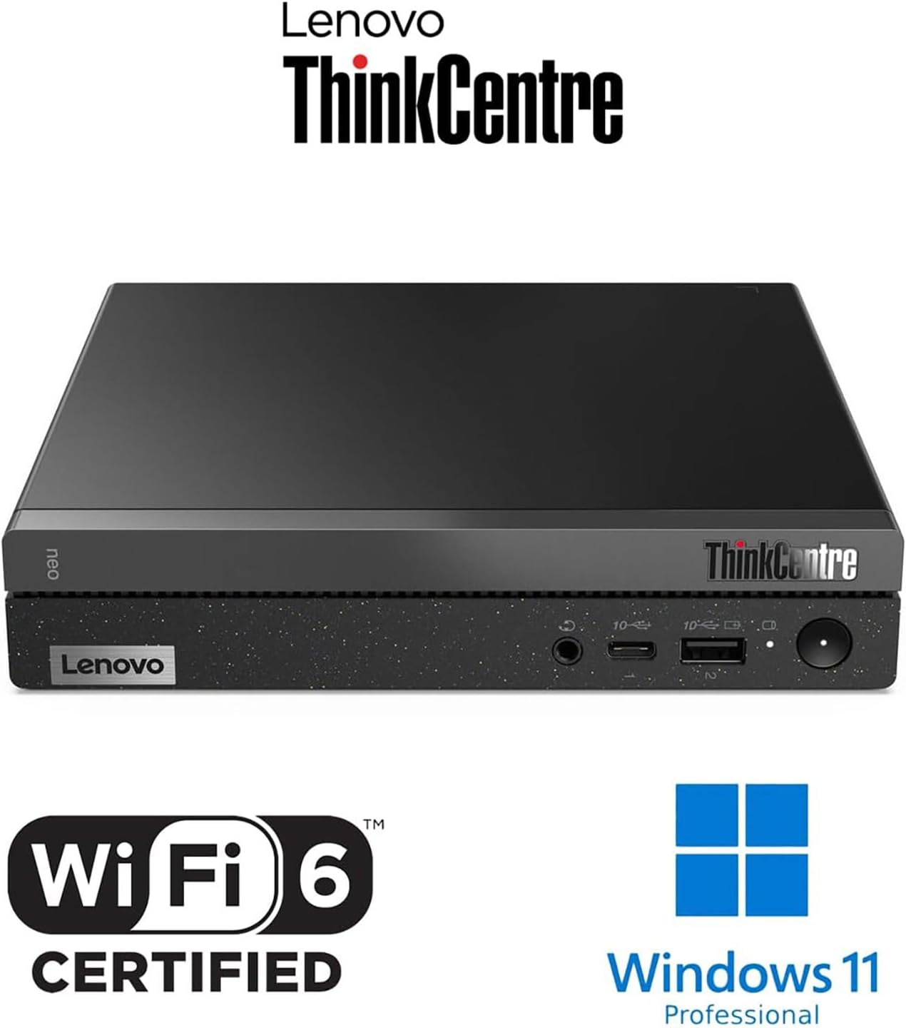 Lenovo ThinKCentre neo 50q Gen 4 Tiny 1L Business Mini Desktop Computer, 13th Gen Intel 8-Core i5-13420H (Beat i7-1355U), 8GB DDR4 RAM, 512GB PCIe SSD, WiFi 6, 2 DisplayPorts, Win 11 Pro