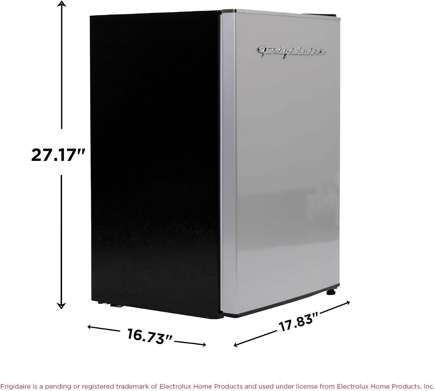 Frigidaire EFR285-6COM, 2.5 cu ft Refrigerator, Stainless Steel Door, Platinum Series