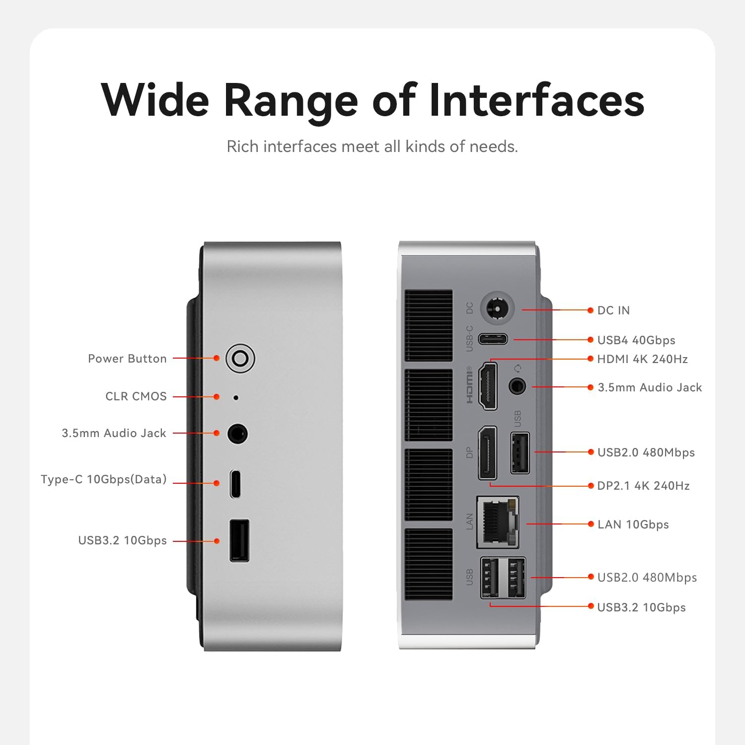 Beelink SER9 MAX Ryzen 7 H 255, 8C/16T, Up to 4.9GHz W11 PRO Mini PC, 64GB DDR5, 1TB NVMe M.2 SSD, 10Gbps LAN/ WiFi6/ BT5.2, Mini Computer Support HDMI 2.1+DP 2.1+USB4 Triple Display