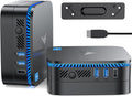 KAMRUI Mini PC with N100 Processor, 16GB DDR4 RAM 1TB M.2 SSD, Mini Computer with Ethernet, 2 HDMI, 4 USB-A, Small Computer WiFi, Bluetooth for Office, Home, Business