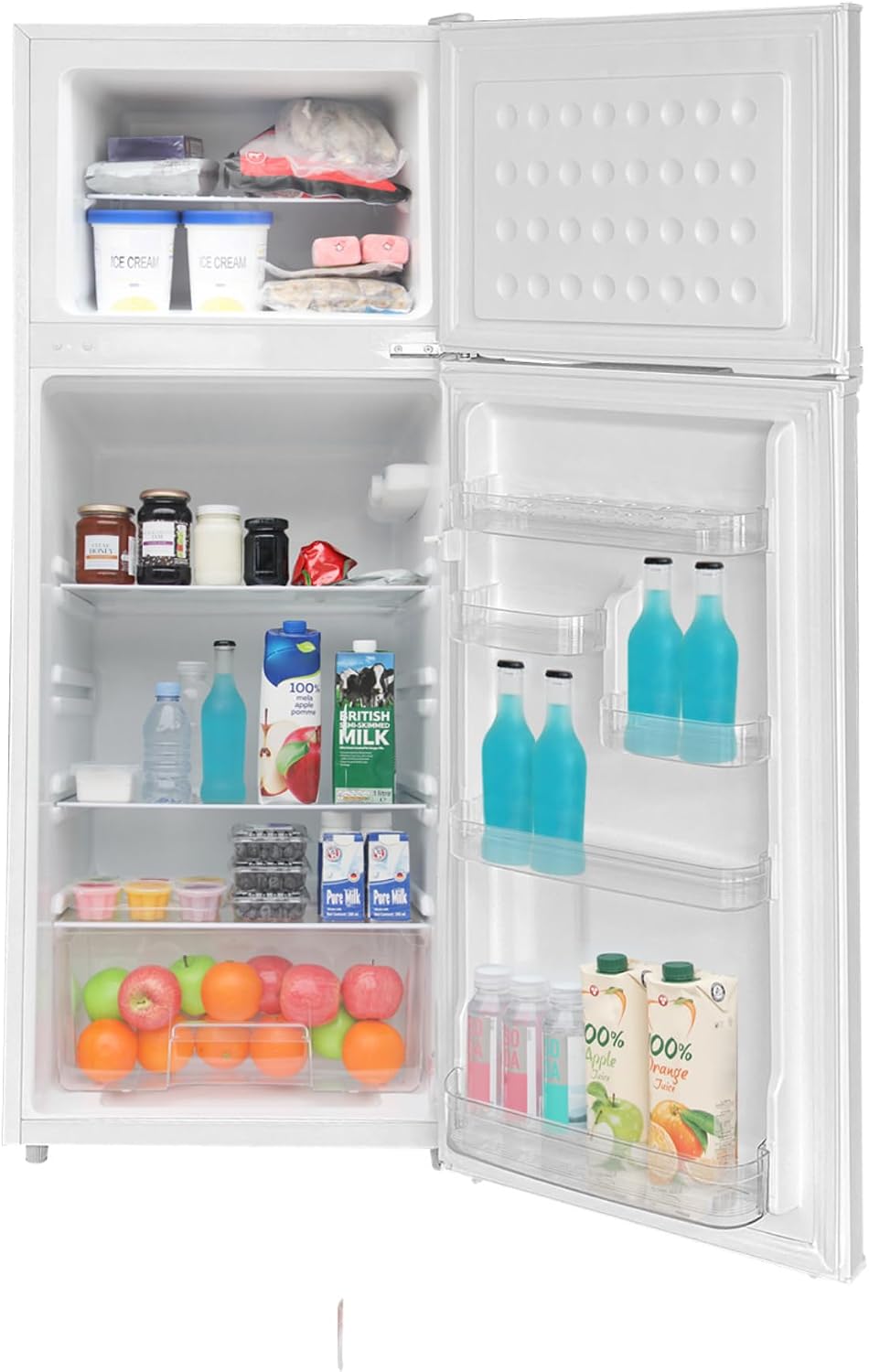 ARCTIC CHEF ACFR741WHITE6COM Apartment Size Large Compact Fridge, 7.5, White