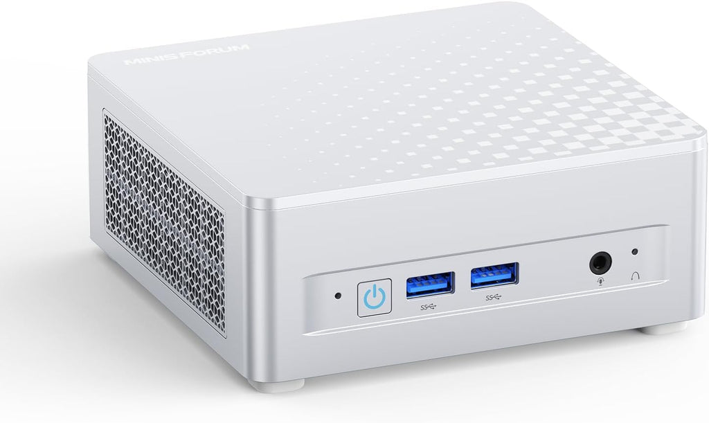 MINISFORUM M1 Lite Mini PC, Intel Core Ultra 5 125U (12C/14T up to 4.3GHz), 16GB DDR5, 512GB SSD, USB4, Triple Display (HDMI 2.1/DP 1.4/USB4), 2.5G LAN, Wi-Fi 6E, BT5.2