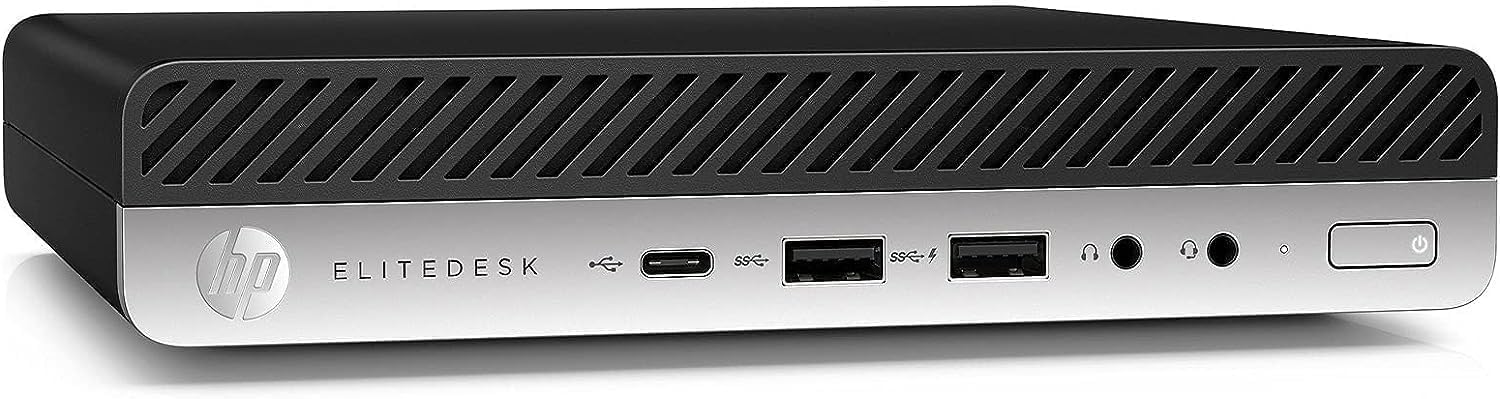 HP ProDesk 600 G4 Mini Desktop PC | Intel Core i5HC | 16GB DDR4 RAM | 250GB SSD | Windows 11 Pro | (Renewed) (16GB | 250GB)