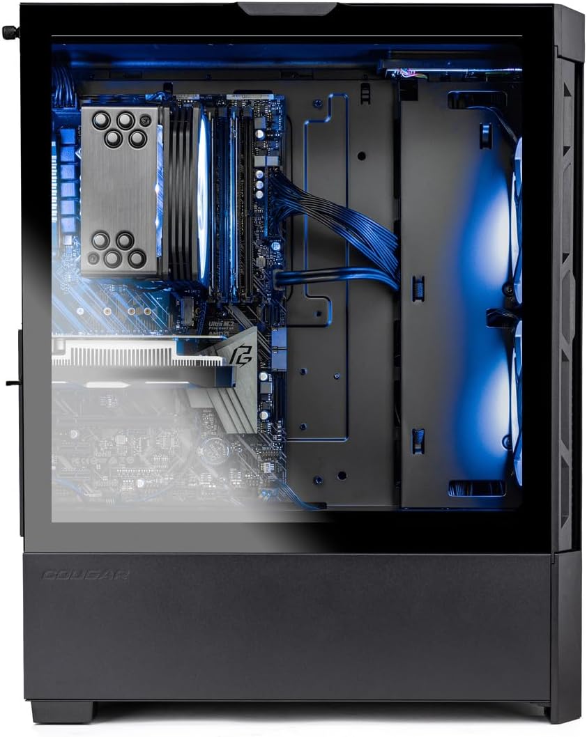 Skytech Gaming Blaze4 Mini Gaming PC, AMD Ryzen 5 9600X 3.9GHz, AMD RX 9060XT 8GB, 1TB Gen4 NVMe SSD, 16GB DDR5 RAM 6000, 650W Gold PSU, Wi-Fi, Win 11, Desktop