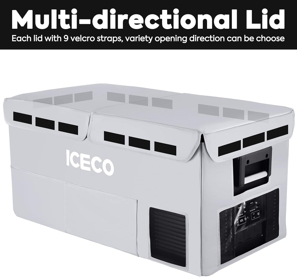 ICECO Insulated Protective Cover for VL90 Pro Dual Zone Portable Refrigerator Freezer (VL90 ProD BAG)