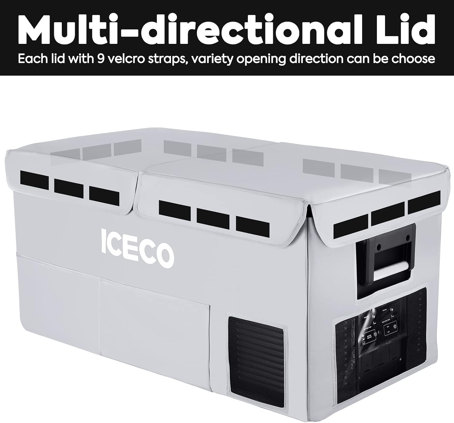 ICECO Insulated Protective Cover for VL90 Pro Dual Zone Portable Refrigerator Freezer (VL90 ProD BAG)