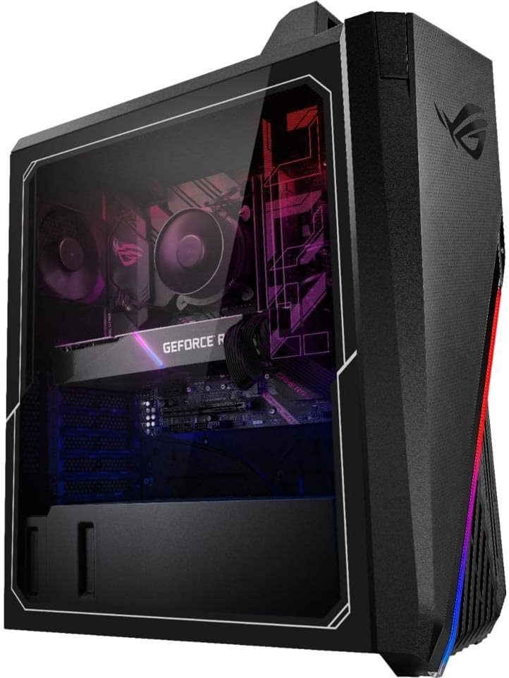 ASUS ROG Strix GA15DK Gaming Desktop PC, AMD Ryzen 7 5800X, GeForce RTX 3070, 16GB DDR4 RAM, 512GB SSD + 1TB HDD, Wi-Fi 5, Windows 10 Home, GA15DK-AS776