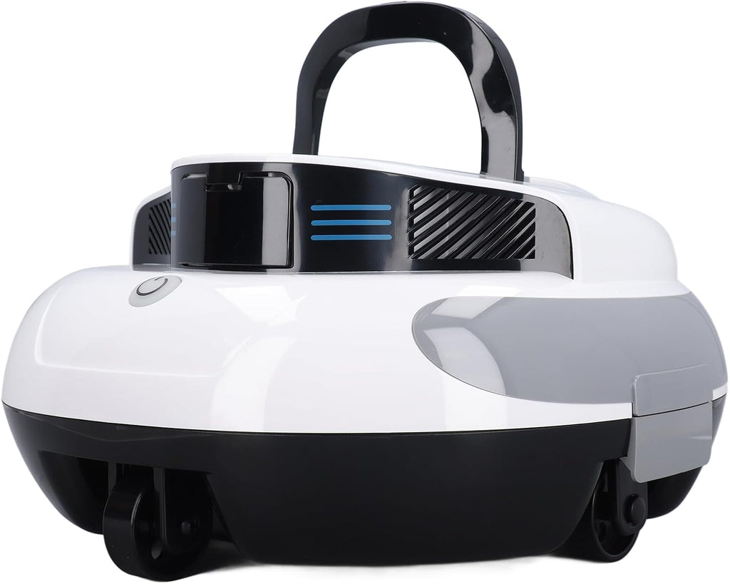 Pool Vacuum for Inground Pools, IPX8 Full Automatic Smart Cleaner Cordless Vacuum Robot Cordless Robotic (US Plug)