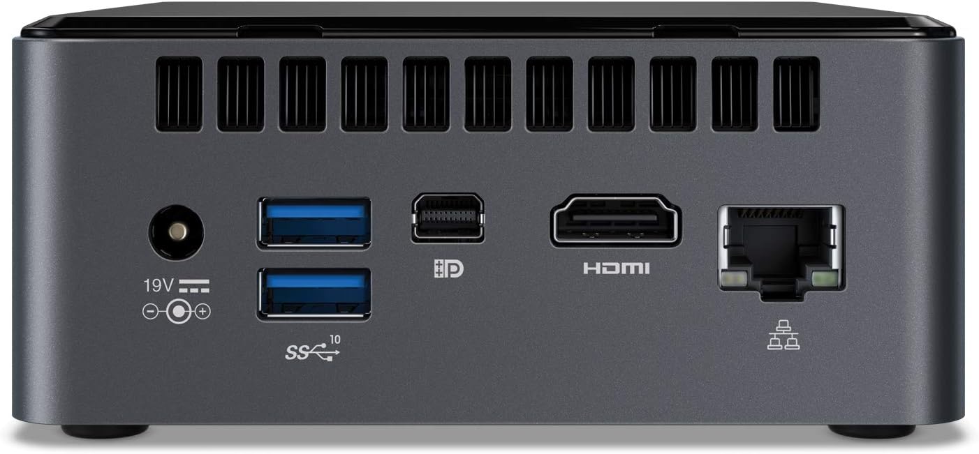 Intel NUC 8 Mainstream-G Mini PC with SSD & Windows 10 - Core i5