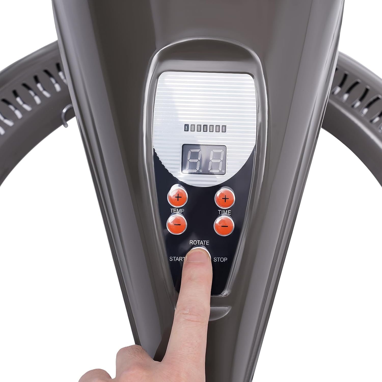 Wall Mounted Orbiting Hair Dryer, 950W Temperature Adjustable Rotating Hair Color Processor with Timer Professional Infrared Hair Dryer for Salpn SPA