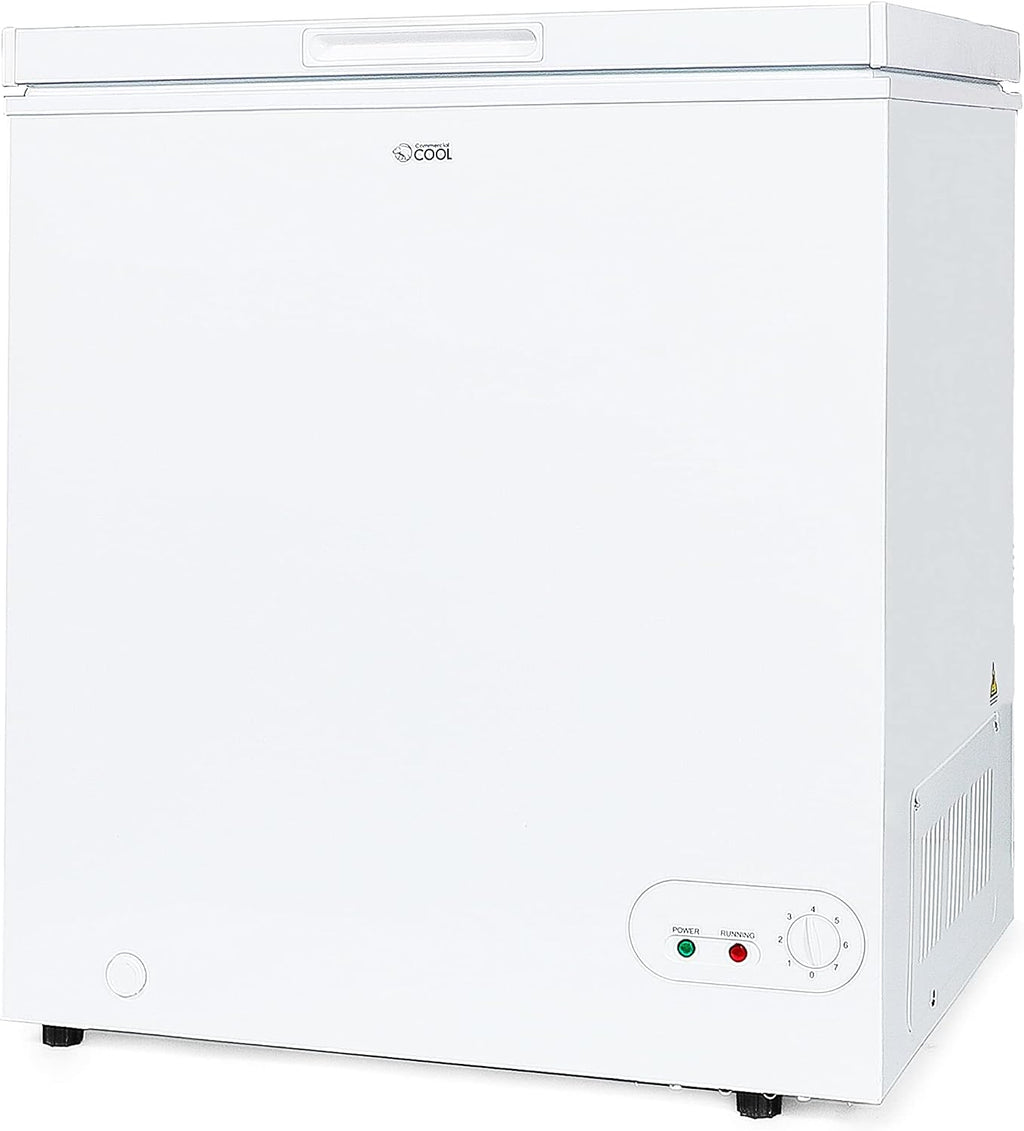 Commercial Cool 5.4 Cu. Ft. Chest Freezer,White