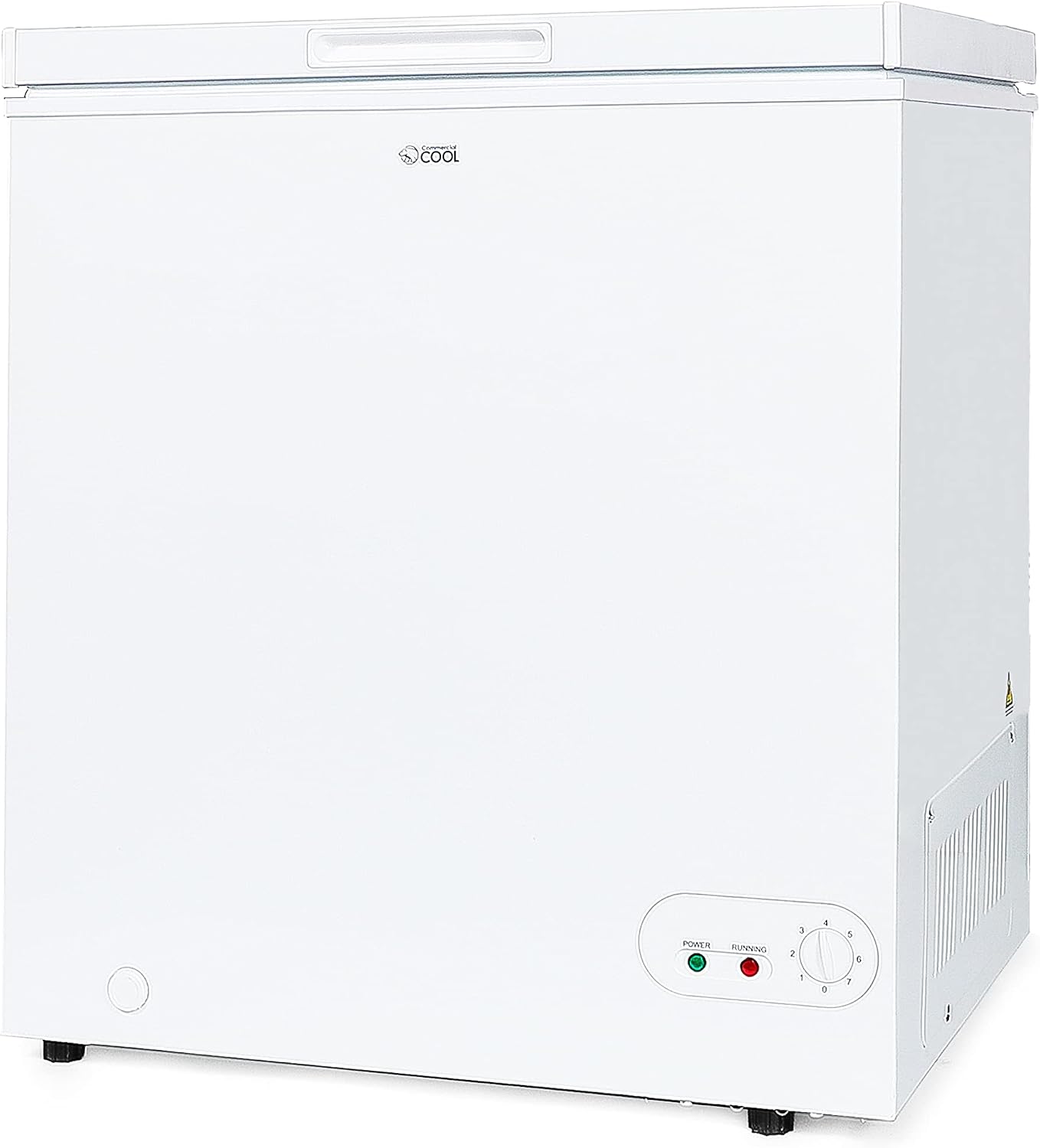 Commercial Cool 5.4 Cu. Ft. Chest Freezer,White